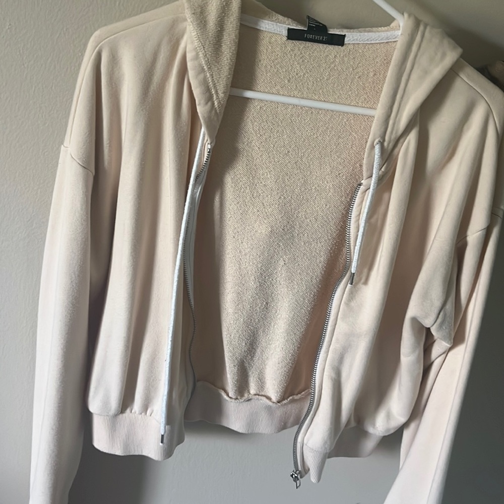 Yellow crop jacket
